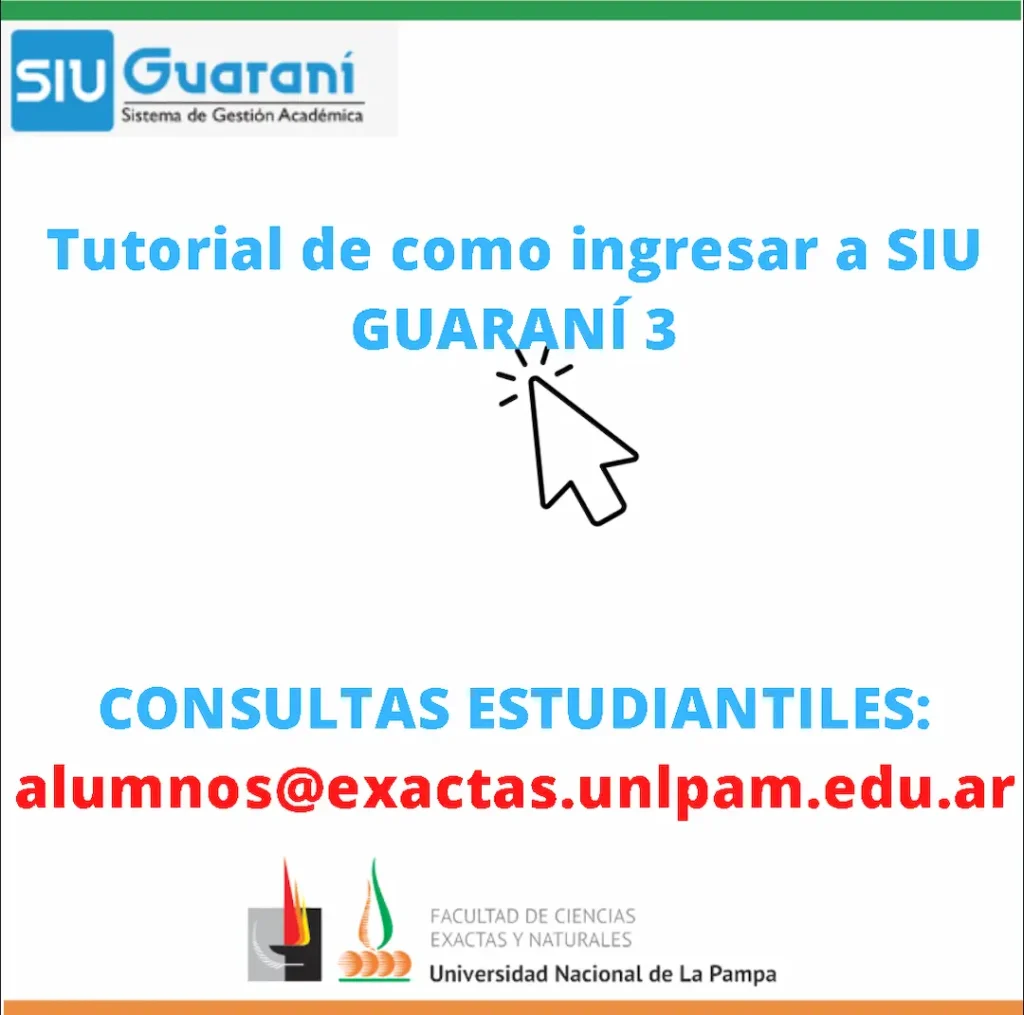 Tutorial de como ingresar a SIU GUARANI 3