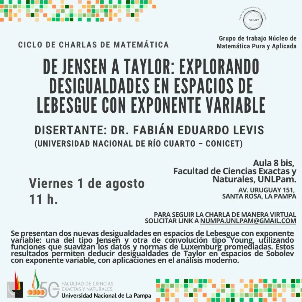 De Jensen a Taylor: explorando desigualdades en espacios de Lebesgue con exponente variable