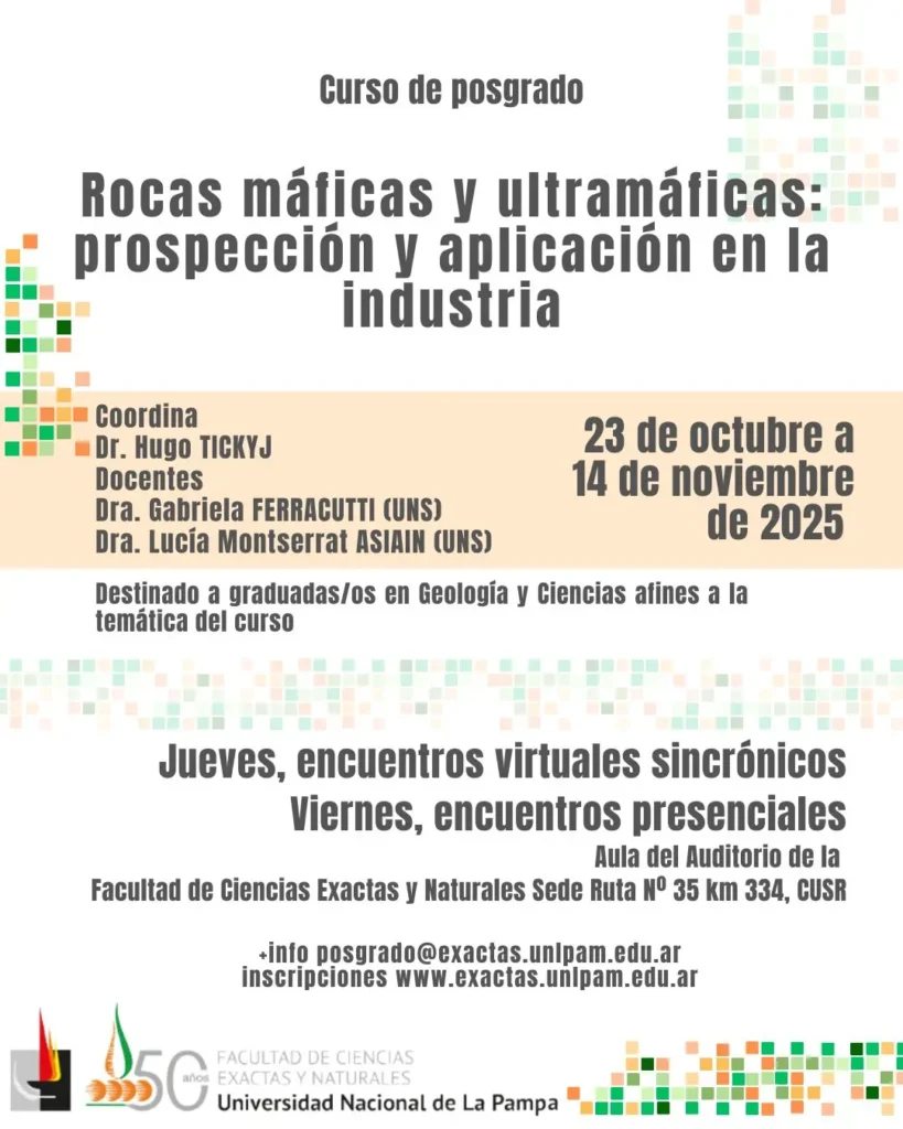 Rocas máficas y ultramáficas: prospección y aplicación en la industria